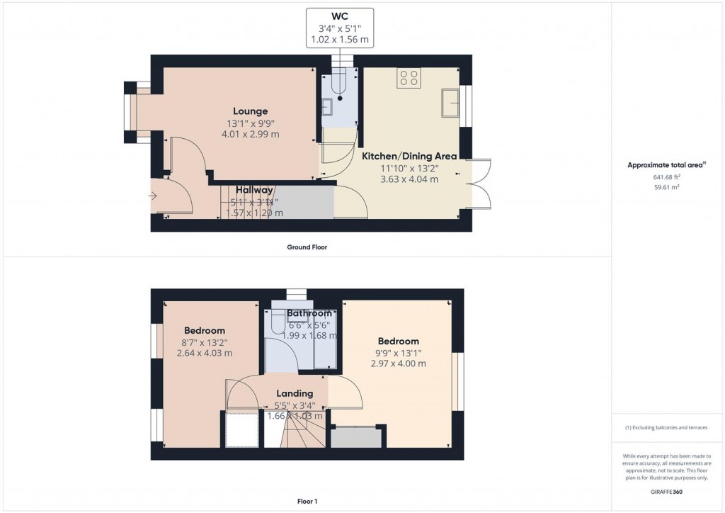 Floorplans For Compton Way, Garretts Green, Birmingham