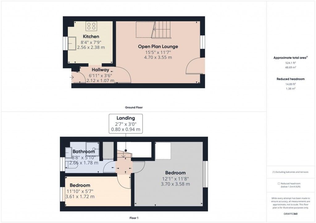 Floorplans For Bantams Close, Birmingham