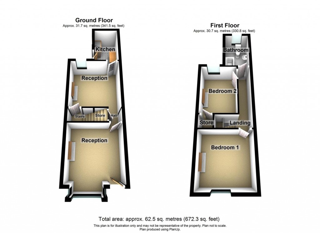 Floorplans For Nansen Road, Washwood Heath, Birmingham