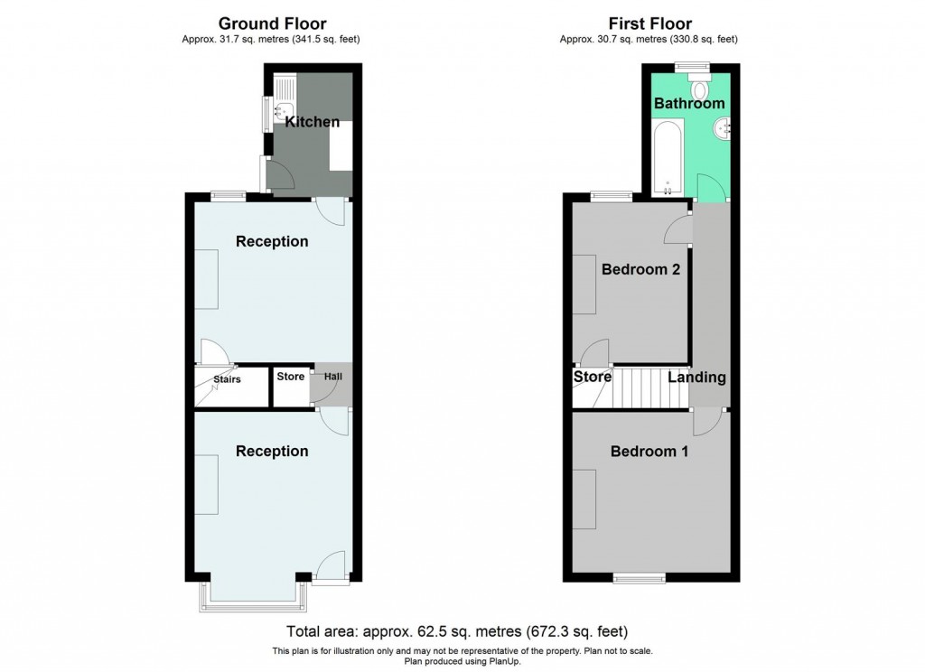 Floorplans For Nansen Road, Washwood Heath, Birmingham