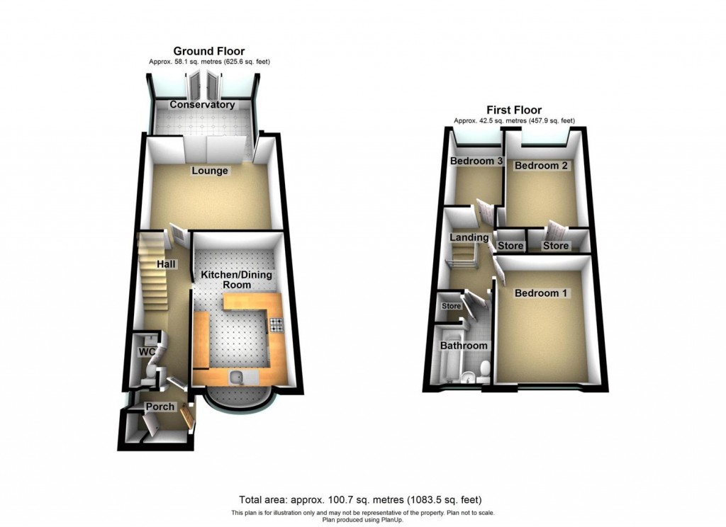 Floorplans For Lanchester Way, Smiths Wood, Birmingham