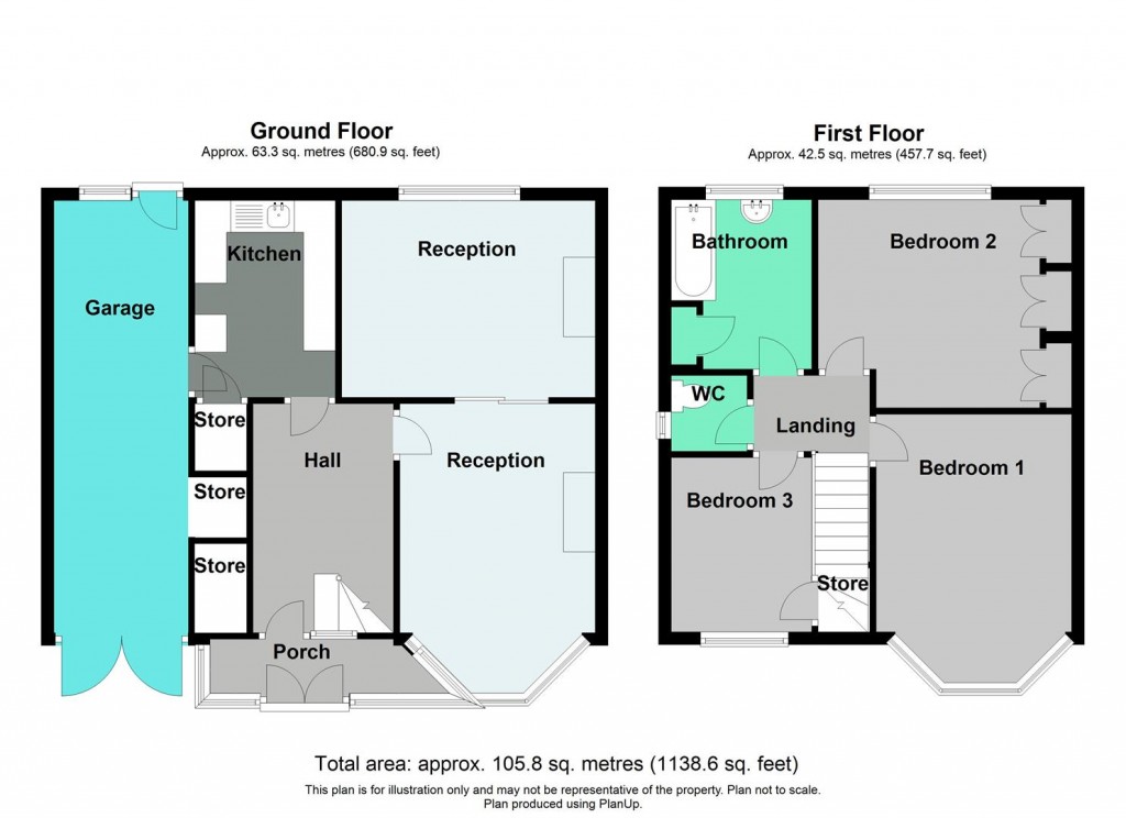 Floorplans For Twycross Grove, Hodge Hill, Birmingham