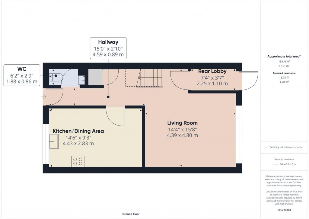 Floorplans For Bosworth Drive, Chelmsley Wood, Birmingham