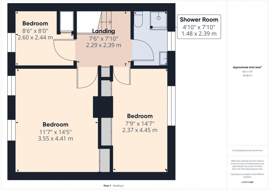 Floorplans For Meadway, Stechford, Birmingham