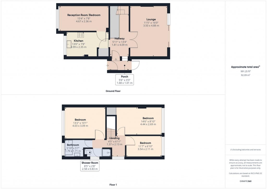 Floorplans For Brays Road, Sheldon, Birmingham