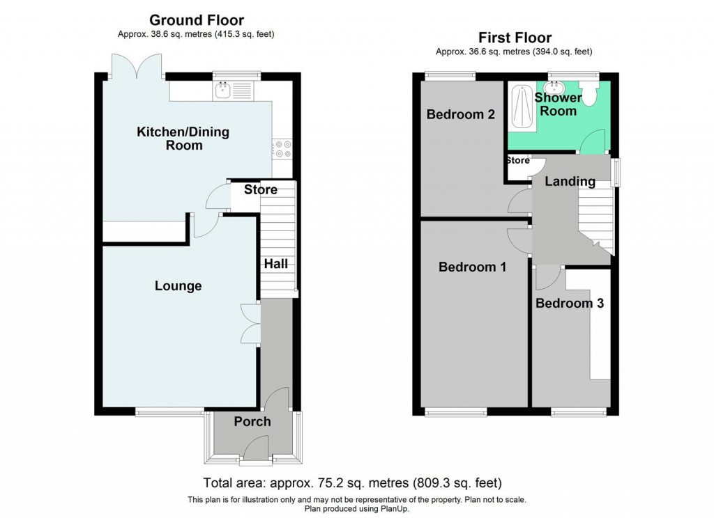 Floorplans For Tamar Drive, Birmingham