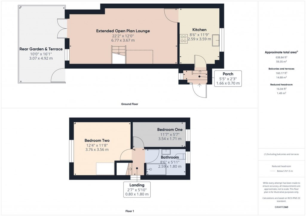 Floorplans For Royal Star Close, Kitts Green, Birmingham