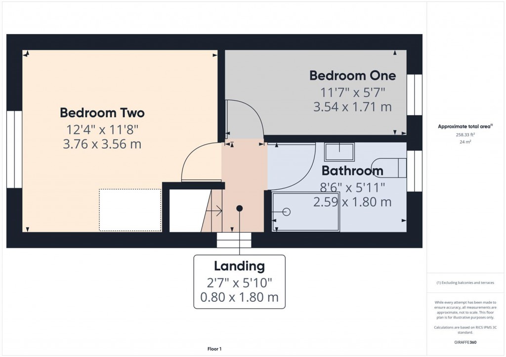 Floorplans For Royal Star Close, Kitts Green, Birmingham