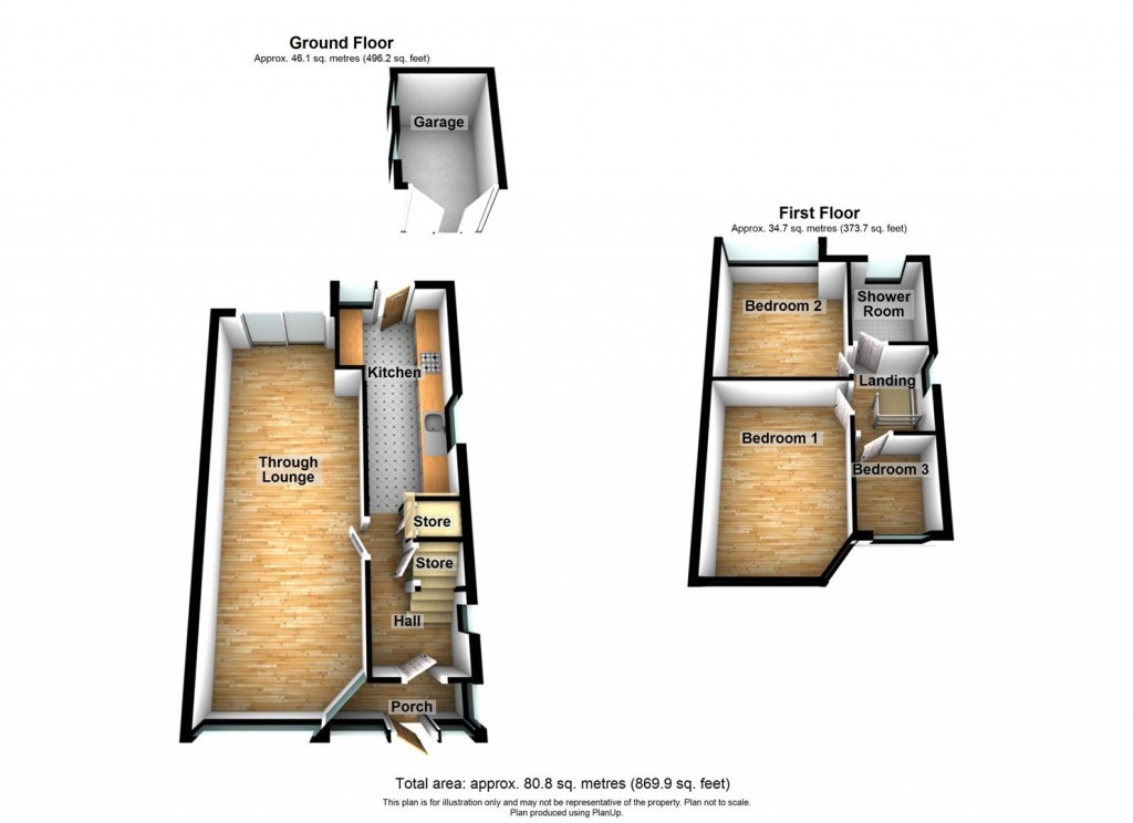 Floorplans For Oakdale Road, Birmingham