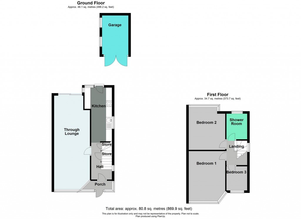 Floorplans For Oakdale Road, Birmingham