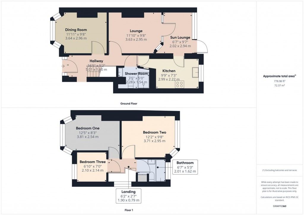 Floorplans For Gotham Road, Birmingham