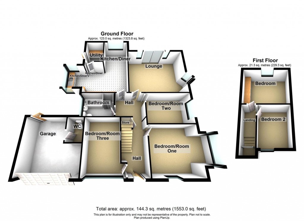 Floorplans For Coleshill Road, Marston Green, Birmingham