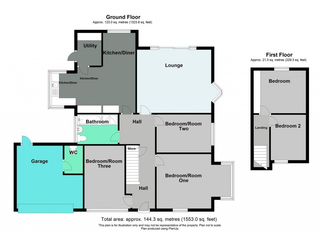 Floorplans For Coleshill Road, Marston Green, Birmingham