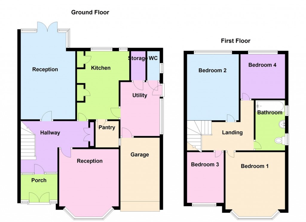 Floorplans For Coleshill Road, Birmingham