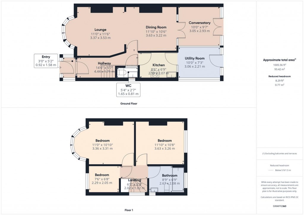 Floorplans For Vera Road, Birmingham