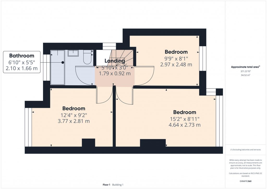 Floorplans For Charlbury Crescent, Yardley, Birmingham