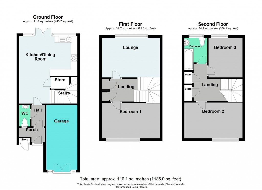 Floorplans For Morris Croft, Birmingham