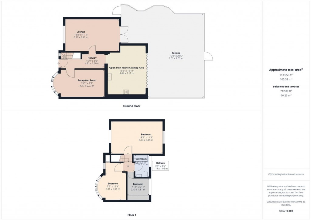 Floorplans For Gilbertstone Avenue, South Yardley, Birmingham