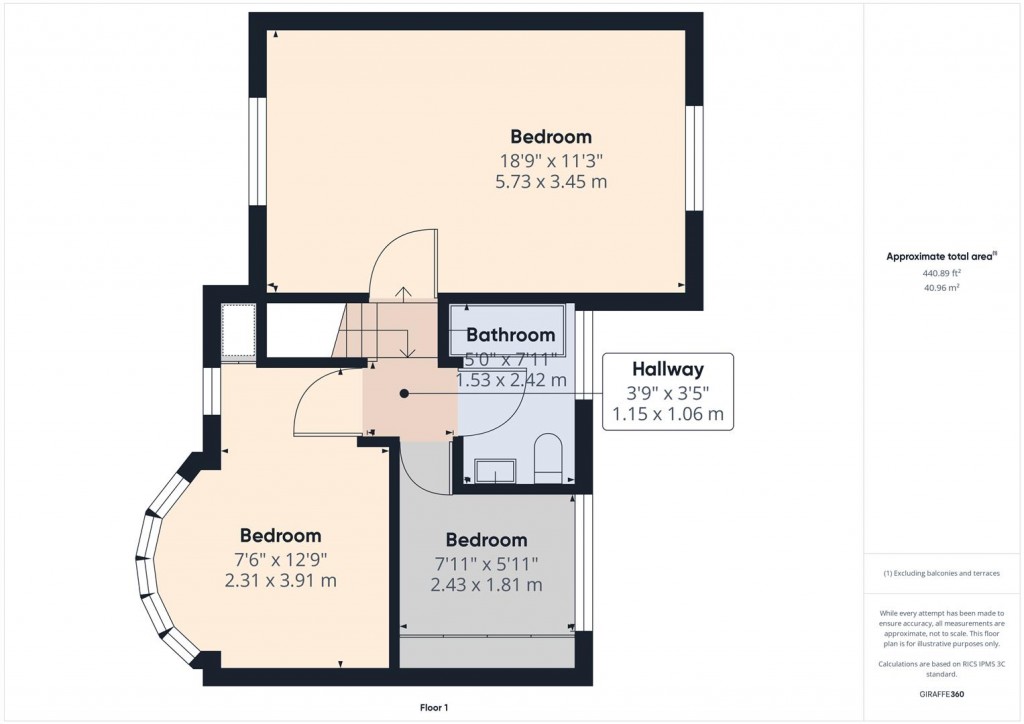 Floorplans For Gilbertstone Avenue, South Yardley, Birmingham