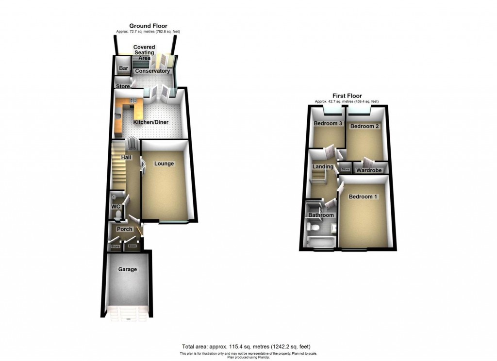 Floorplans For Horne Way, Shard End