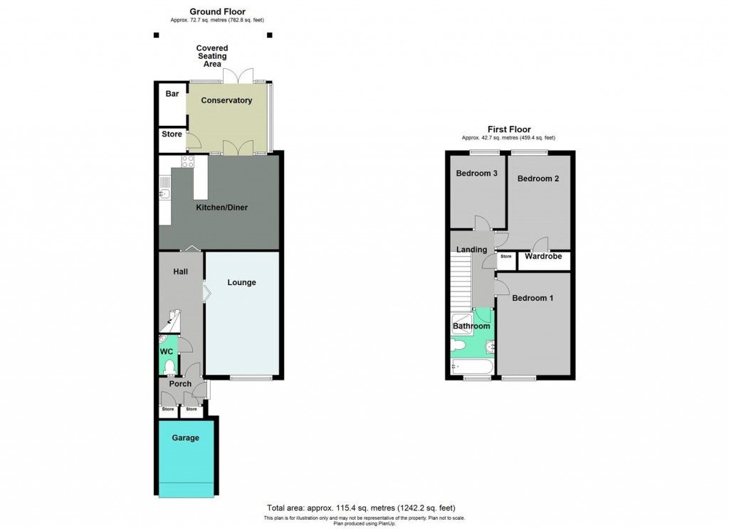 Floorplans For Horne Way, Shard End