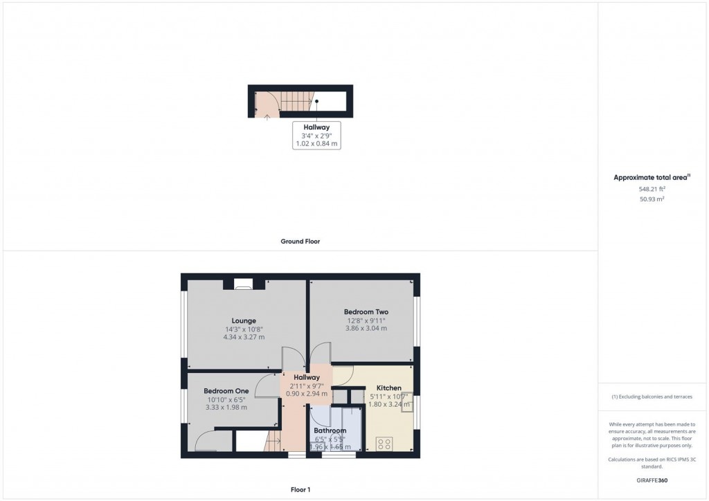 Floorplans For Gayhurst Drive, Yardley, Birmingham