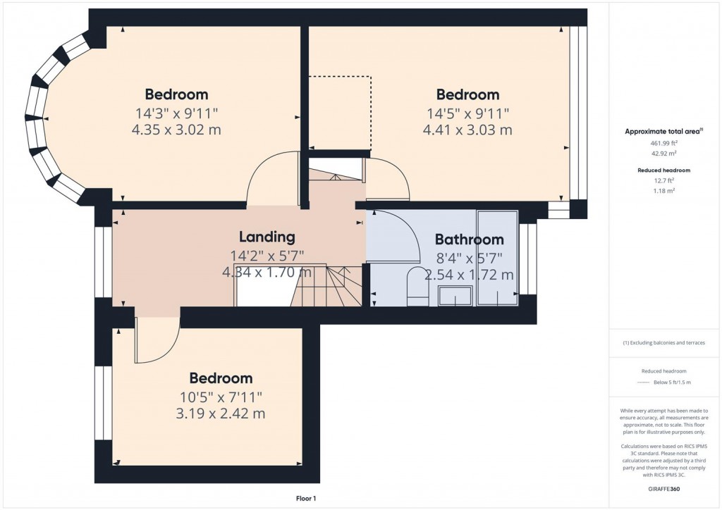 Floorplans For Stuarts Road, Birmingham