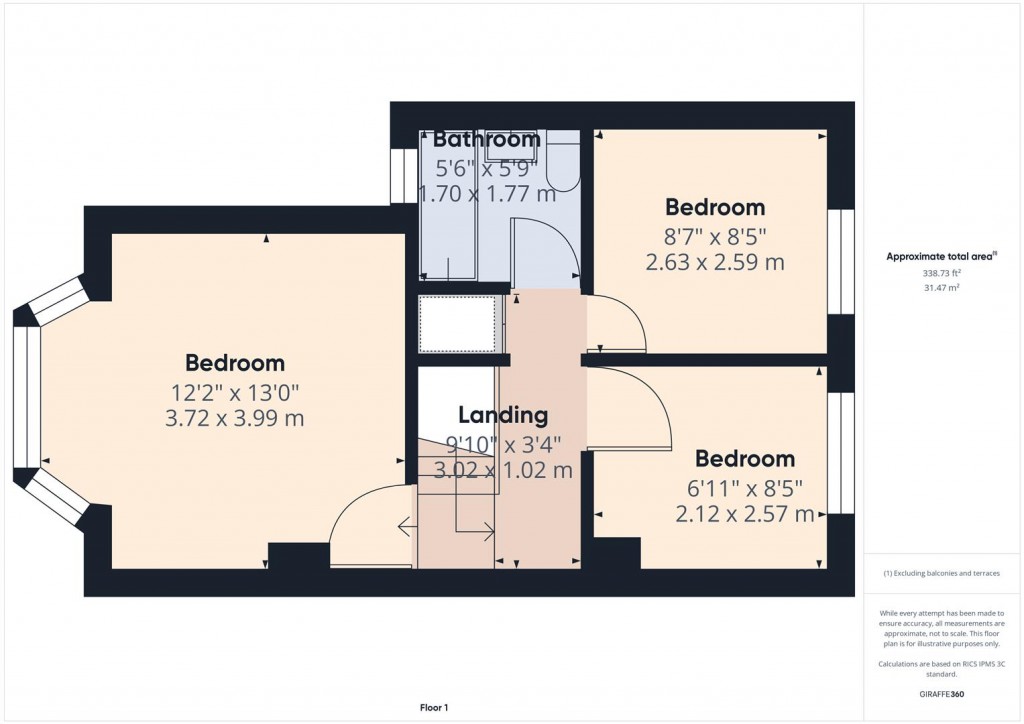 Floorplans For Duncroft Road, Yardley, Birmingham