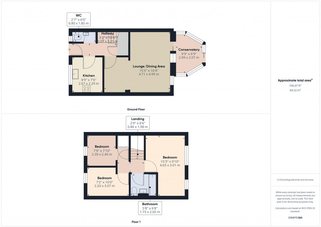 Floorplans For Royal Star Close, Birmingham