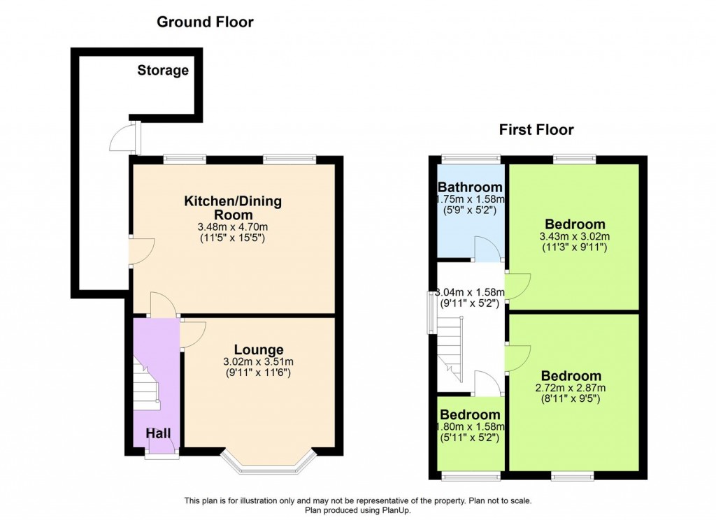 Floorplans For Gleneagles Road, Birmingham