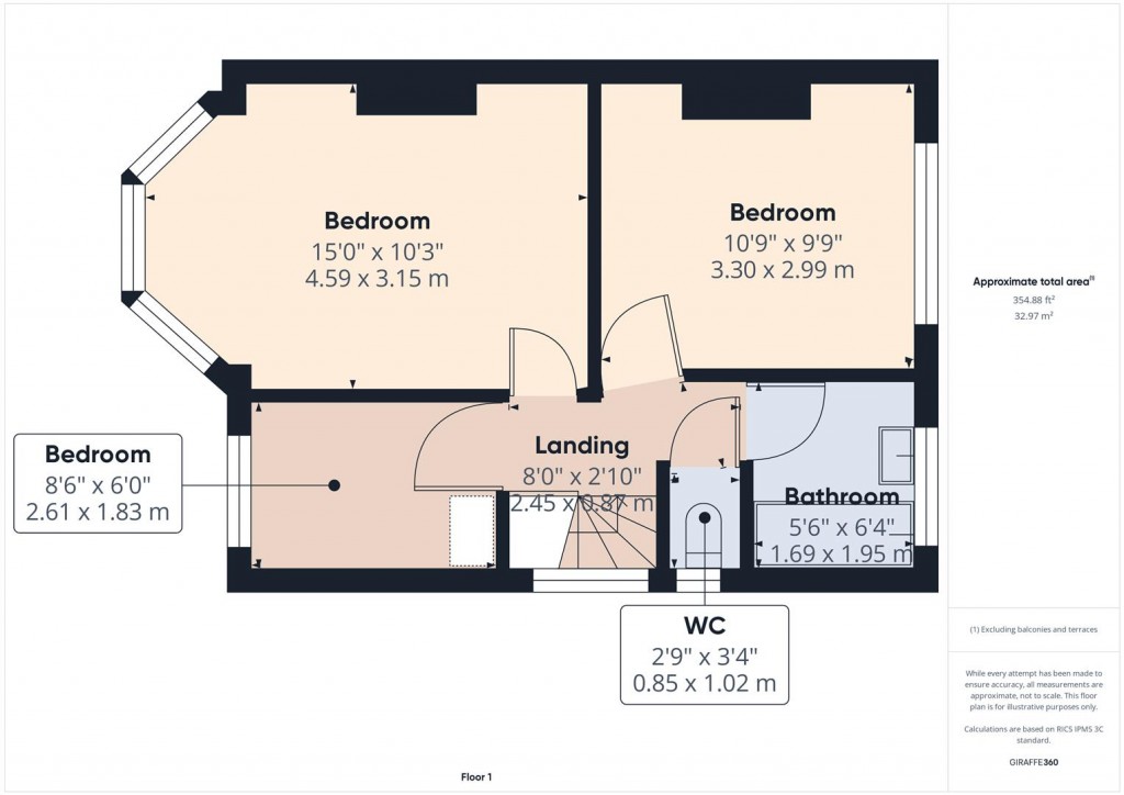 Floorplans For Marian Croft, Sheldon, Birmingham