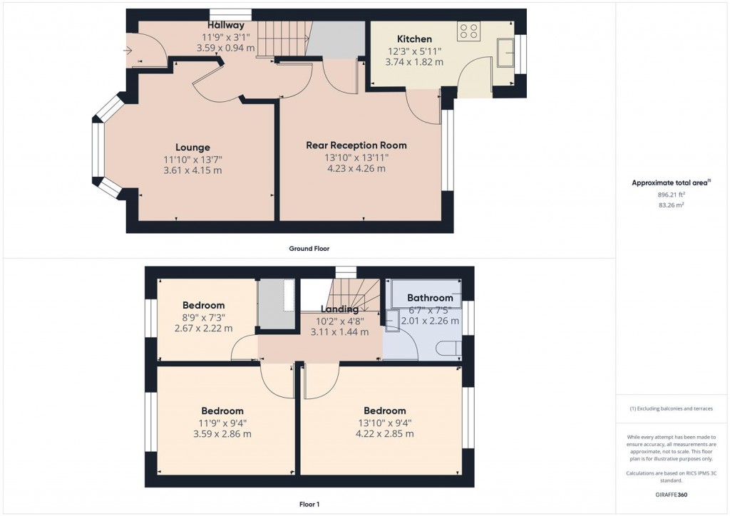 Floorplans For Churchill Road, Birmingham