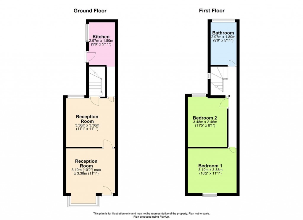 Floorplans For Harvey Road, Birmingham