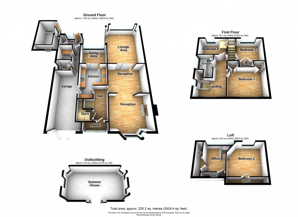 Floorplans For Maryland Avenue, Birmingham