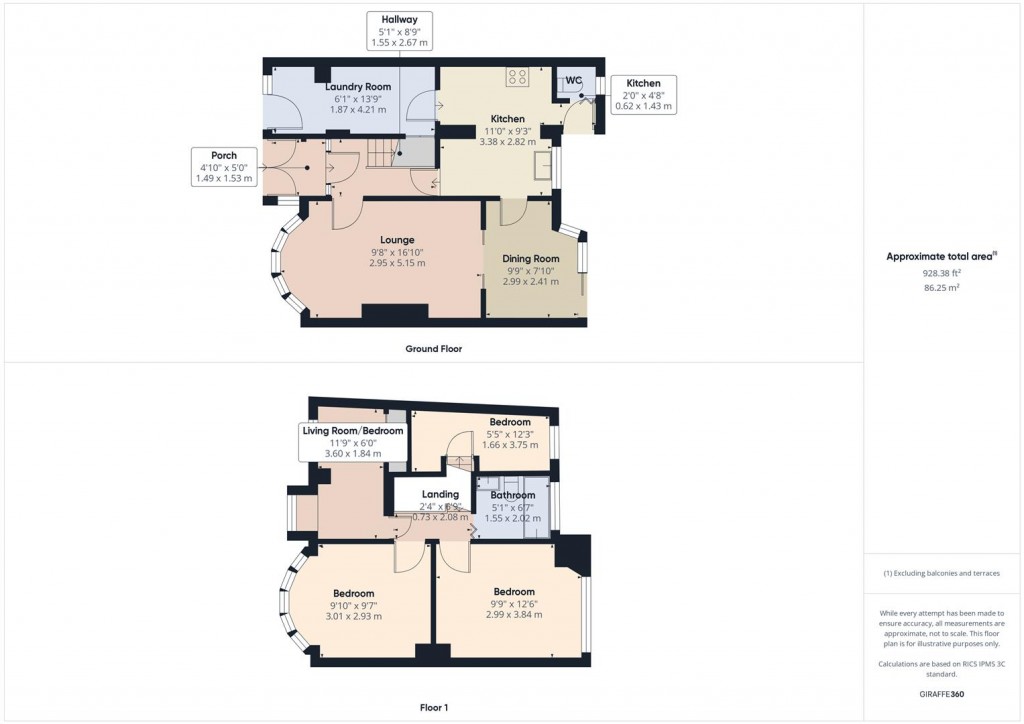 Floorplans For Kennedy Croft, Sheldon, Birmingham