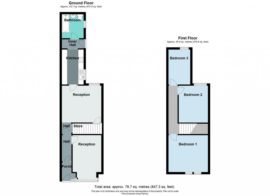 Floorplans For Alderson Road, Birmingham