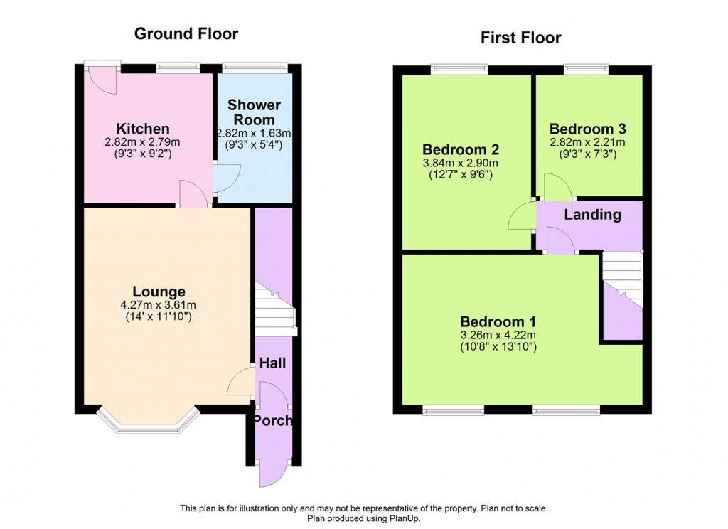 Floorplans For Kingscliff Road, Small Heath, Birmingham