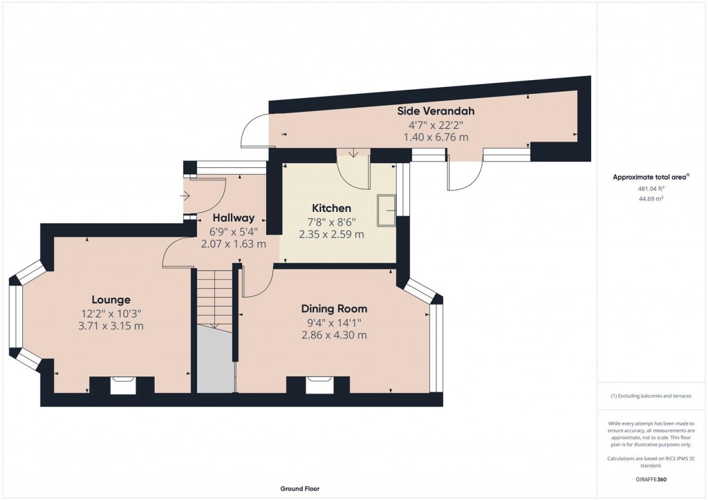 Floorplans For Charlbury Crescent, Yardley, Birmingham