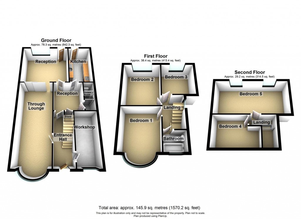 Floorplans For Rymond Road, Birmingham