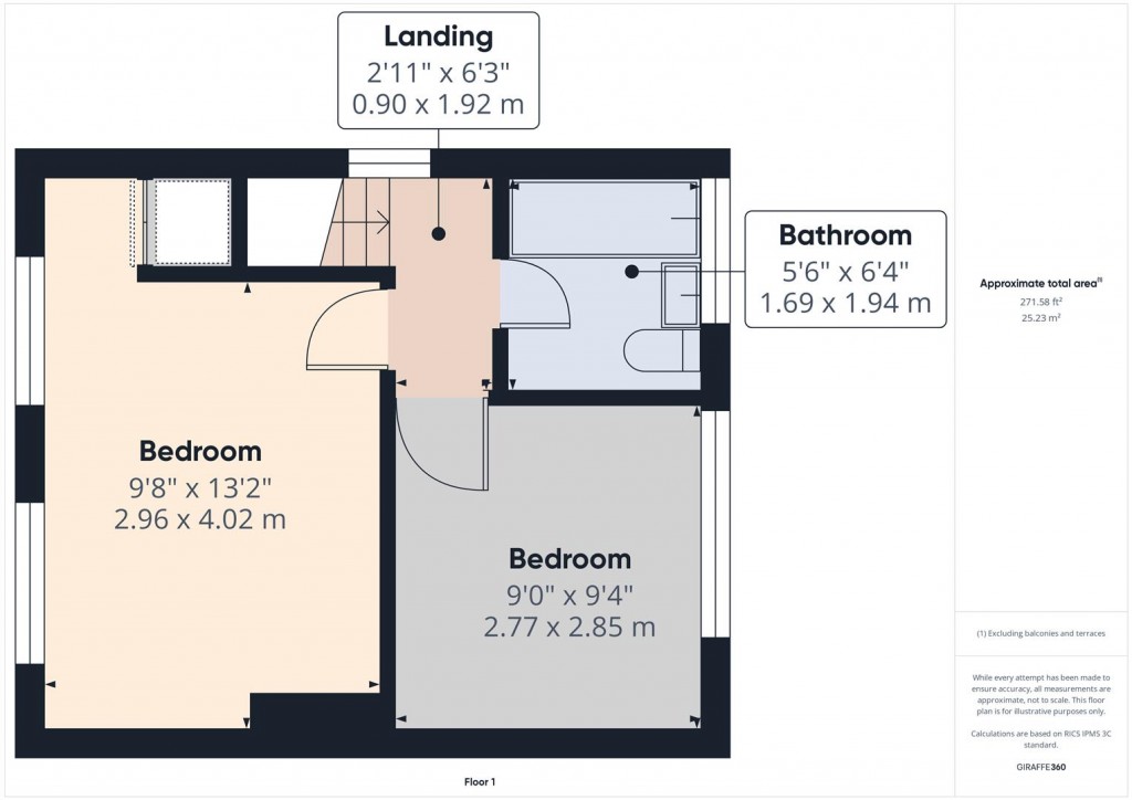 Floorplans For Holbeach Road, Kitts Green, Birmingham