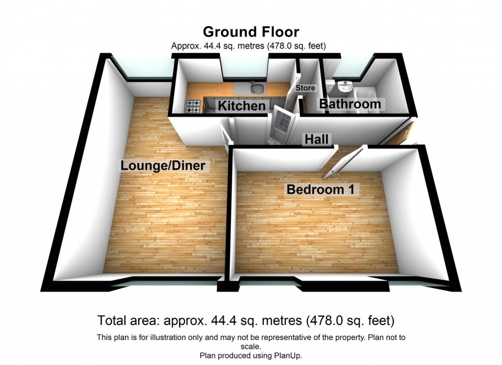 Floorplans For Plane Grove,, Chelmsley Wood,, Solihull