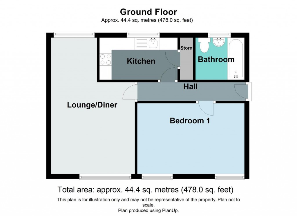 Floorplans For Plane Grove,, Chelmsley Wood,, Solihull