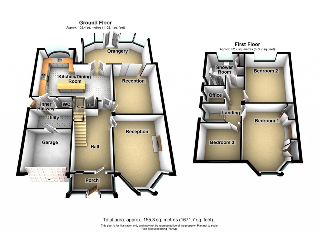 Floorplans For Hodge Hill Common, Hodge Hill, Birmingham