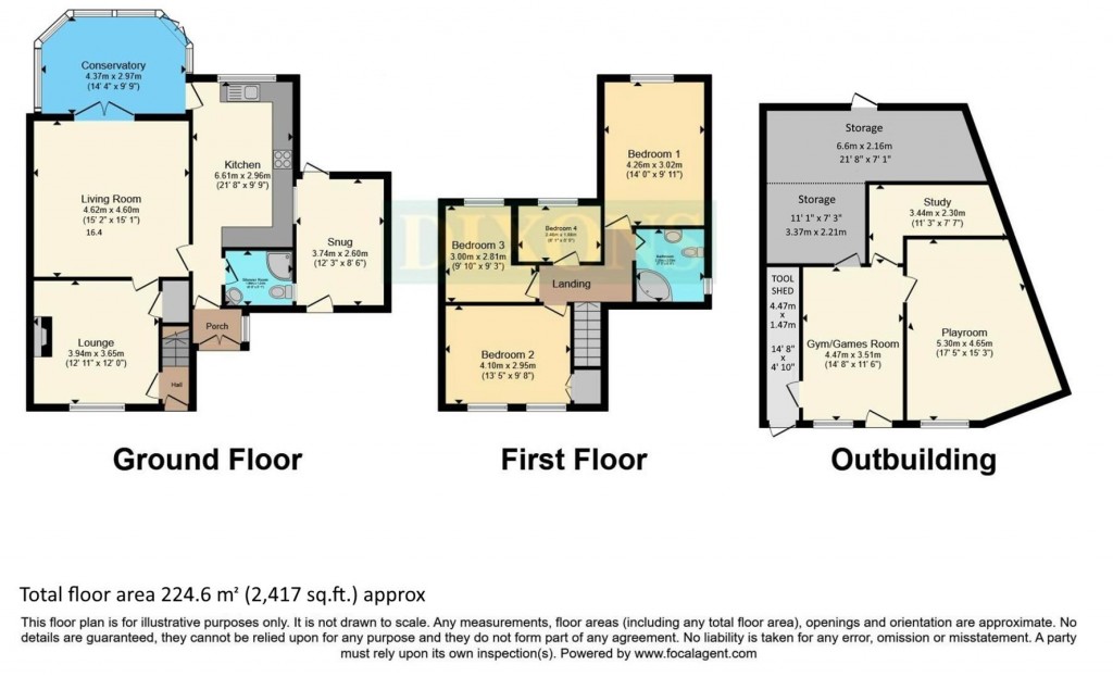 Floorplans For Retford Grove, Birmingham