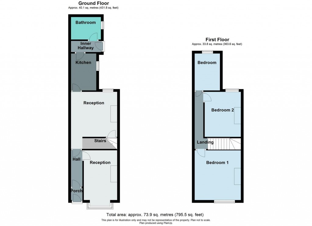 Floorplans For Membury Road, Saltley, Birmingham