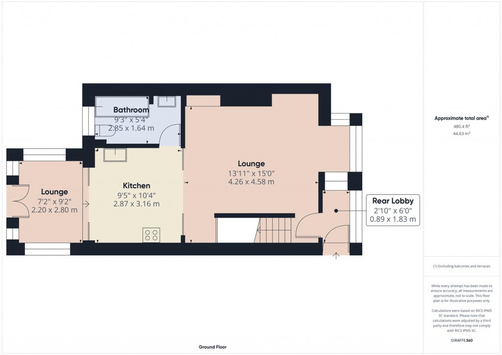 Floorplans For Mintern Road, Yardley, Birmingham