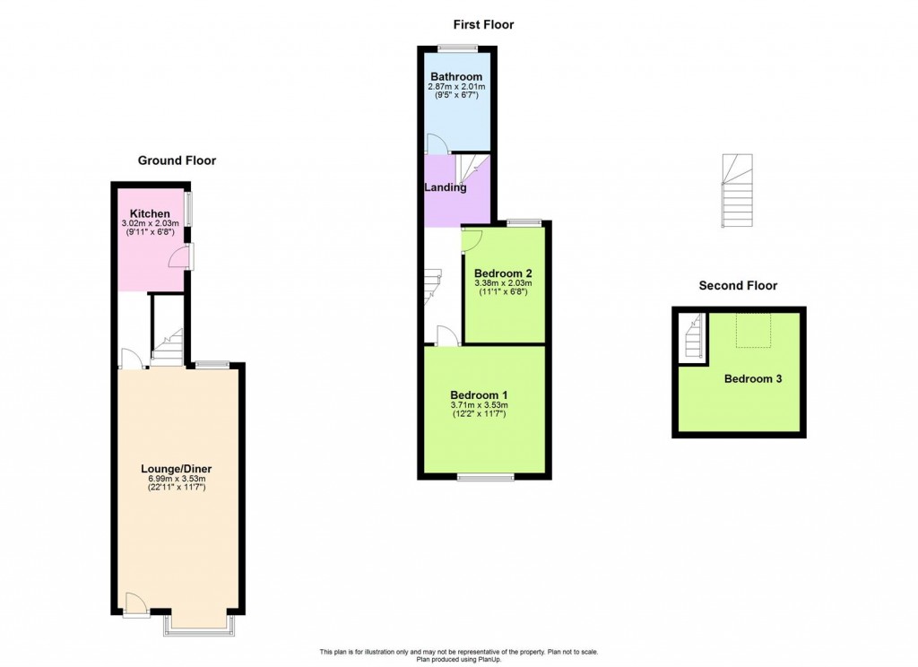 Floorplans For Oldknow Road, Birmingham