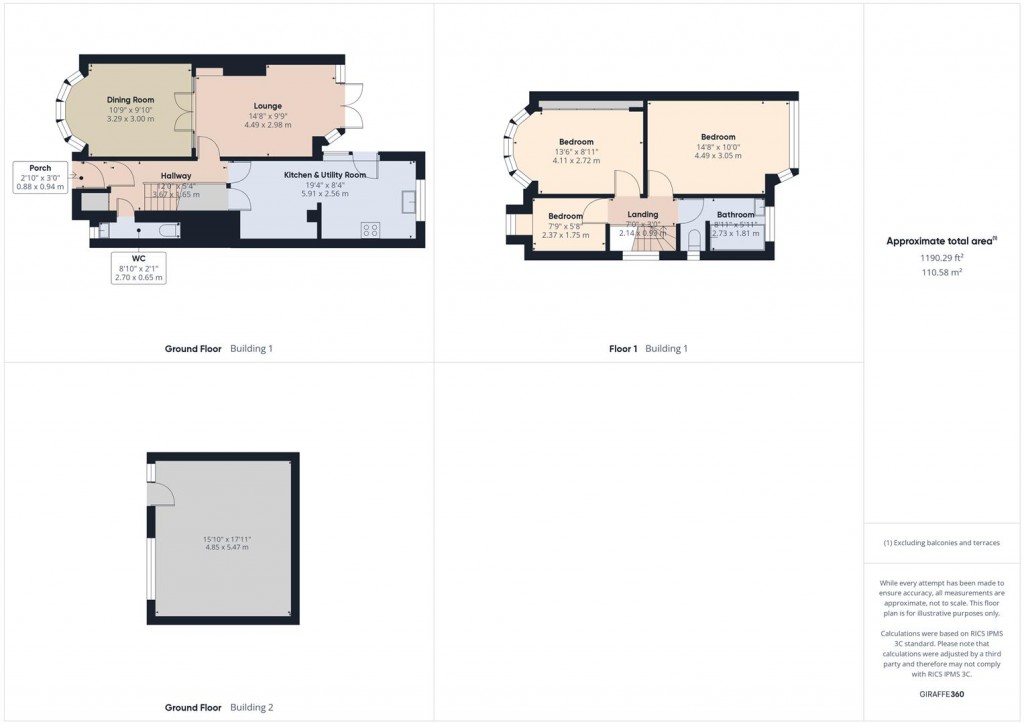 Floorplans For Cranfield Grove, Yardley, Birmingham