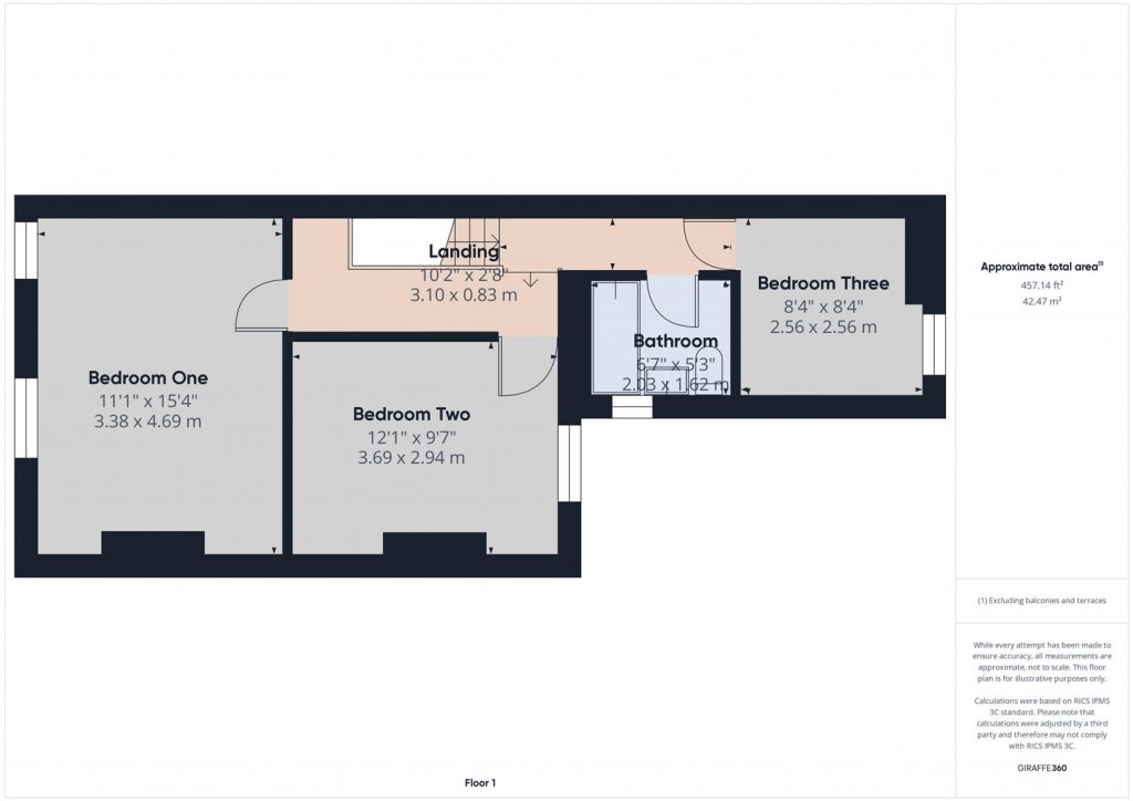 Floorplans For Aubrey Road, Small Heath, Birmingham