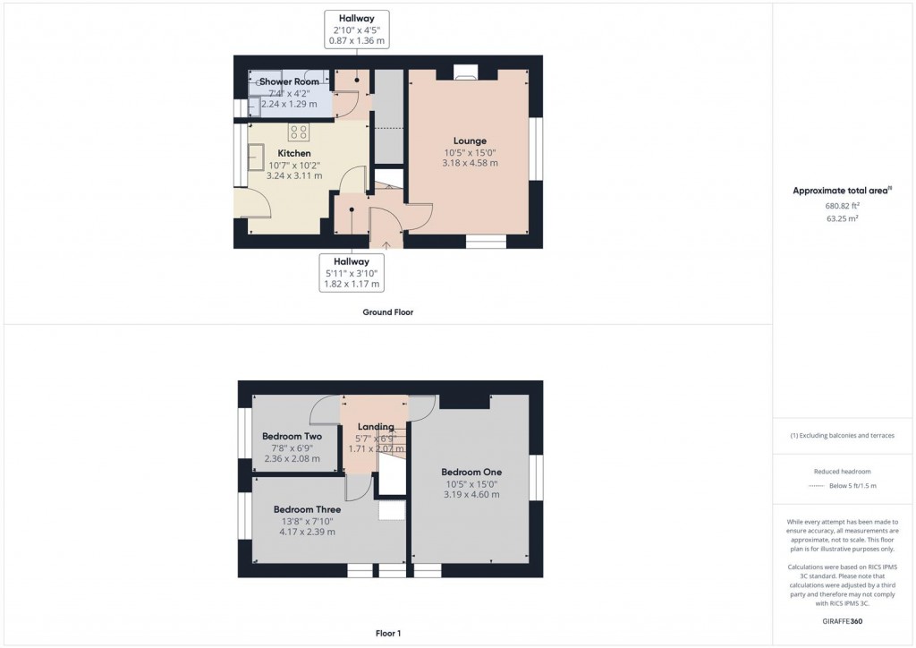 Floorplans For Howden Place, Stechford, Birmingham